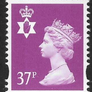 NI82  37p  bright mauve 2B  Gravure Walsall  U/M (MNH)