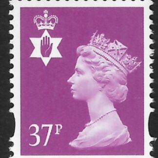 NI82  37p  bright mauve 2B  Gravure Harrison  U/M (MNH)