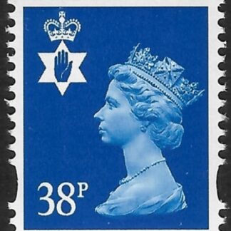 NI83  38p  ultramarine 2B  Gravure Walsall U/M (MNH)