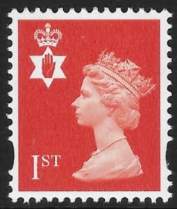 NI88 1st bright orange perf 14 Walsall  U/M (MNH)