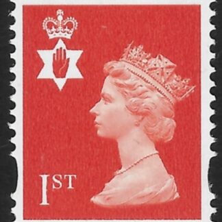 NI88 1st bright orange perf 14 Walsall  U/M (MNH)