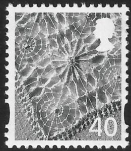 NI97  40p Linen  Litho DLR U/M (MNH)