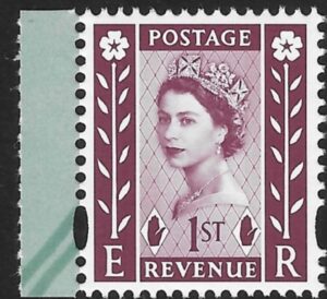 NI156  1st claret 2B  50th Anniversary. Litho. DLR  U/M (MNH)