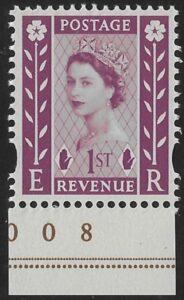 NI156  1st claret 2B  50th Anniversary. Photo. DLR  U/M (MNH)
