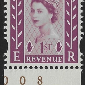 NI156  1st claret 2B  50th Anniversary. Photo. DLR  U/M (MNH)