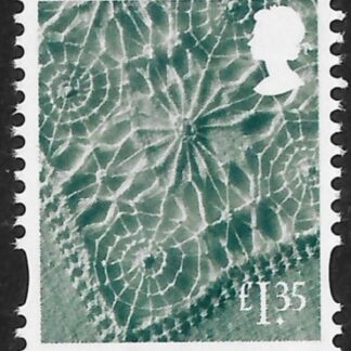 NI161 £1.35  Linen  2B  (new typeface)  ISP U/M (MNH)