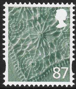 NI103 87p Linen  Litho Cartor  U/M (MNH)