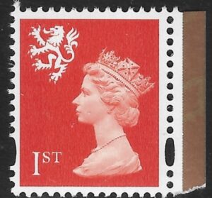 S108 1st 2B bright orange-red perf 14 (ex DX 24) Walsall U/M (MNH)