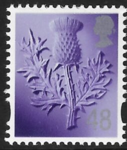 S115 48p 2B thistle Gravure DLR U/M (MNH)