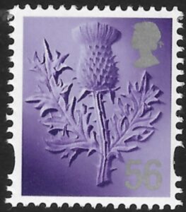 S117  56p  2B  thistle  DLR  U/M (MNH)