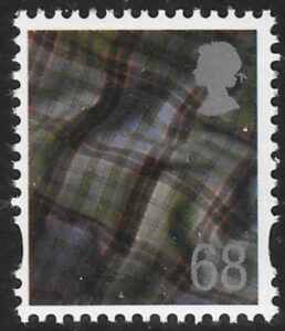 S119 68p 2B tartan Gravure DLR U/M (MNH)