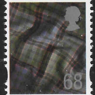 S119  68p  2B  tartan  Gravure DLR  U/M (MNH)