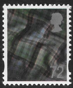 S120 72p 2B tartan Gravure DLR U/M (MNH)