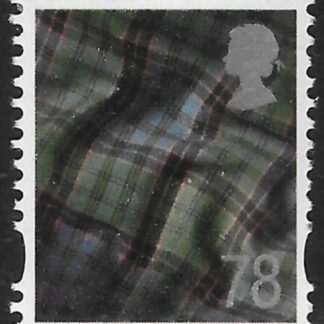 S121  78p  2B  tartan  Gravure DLR  U/M (MNH)