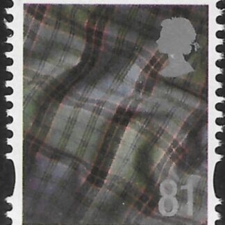 S122  81p  2B  tartan  Gravure DLR  U/M (MNH)