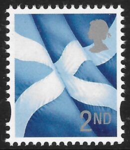S130a 2nd CB flag (grey head) Litho ISP/Cartor U/M (MNH)