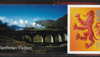 S131  1st 2B Lion  self adhesive (elliptical perfs)  & label   Litho Cartor  U/M (MNH)