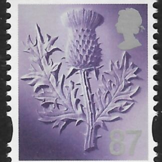 S133  87p  2B  thistle Litho Cartor  U/M (MNH)