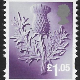 S137  £1.05  2B  thistle  Litho Cartor  U/M (MNH)