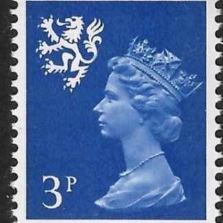 S15  3p  2B  ultramarine. PVA Gum. Harrison  U/M (MNH)