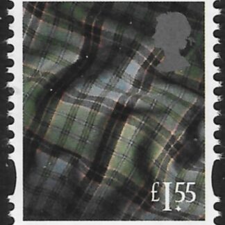 S169  £1.55 2B  tartan  (new typeface)  Litho Cartor/ISP  U/M (MNH)