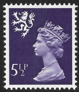 S22 5½p CB violet Photo Harrison U/M (MNH)
