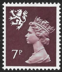 S24  7p  CB  purple-brown  Photo Harrison  U/M (MNH)