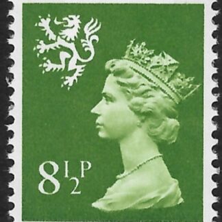 S27  8½p  2B  yellow-green  Photo Harrison  U/M  (MNH)