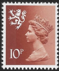 S29 10p 2B orange-brown Photo Harrison U/M (MNH)