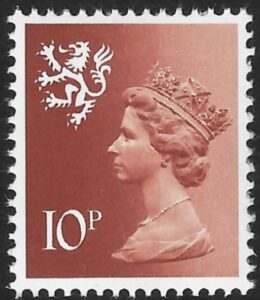 S30 10p CB orange-brown Photo Harrison U/M (MNH)