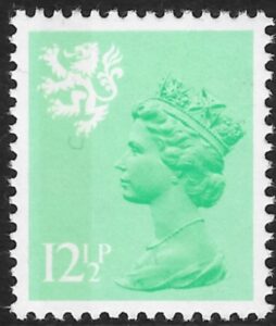 S38  12½p  SB  light  emerald    Litho Waddington. U/M (MNH)