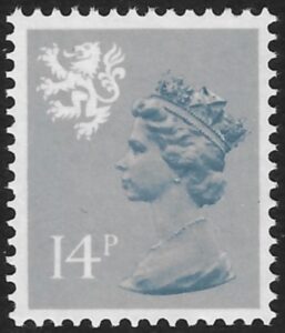 S40 phos 14p grey-blue Litho Waddington U/M (MNH)
