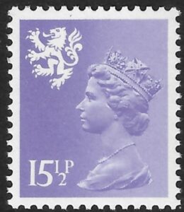 S41 15½p phos. pale violet Litho Waddington U/M (MNH)