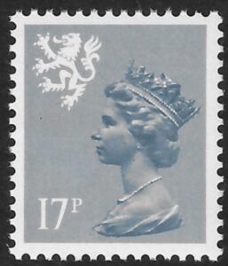 S43a 17p phos. grey-blue TII Litho Waddington U/M (MNH)