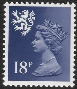 S44 18p phos. deep violet Litho Waddington U/M (MNH)