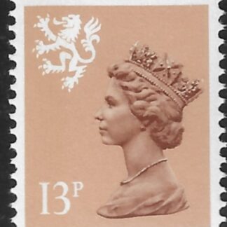 S53  13p SB pale chestnut  Litho  Questa  U/M (MNH)