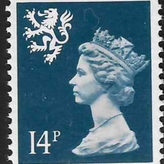 S54  14p CB  deep blue  Litho  Questa  U/M (MNH)