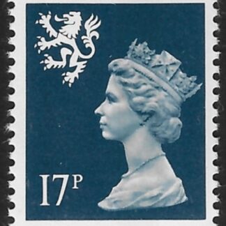 S58  17p CB deep blue  Litho Questa  U/M (MNH)