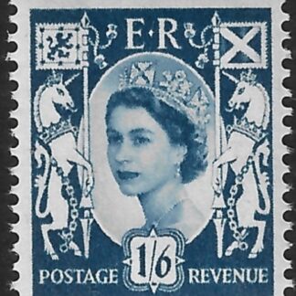 S6  1/6d  2B  grey-blue  crowns wmk.  Harrison  U/M (MNH)