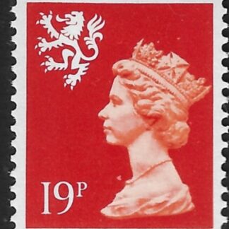S63 19p  2B  brt.orange red  Litho Questa  U/M (MNH)