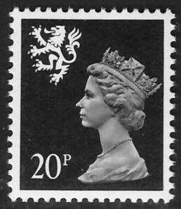 S64 20p phos brownish black Litho Questa U/M (MNH)