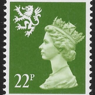 S65 22p  phos  yellow-green  Litho Questa  U/M (MNH)