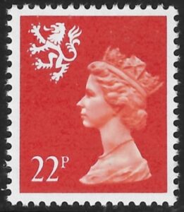 S66 22p phos brt orange red Litho Questa U/M (MNH)