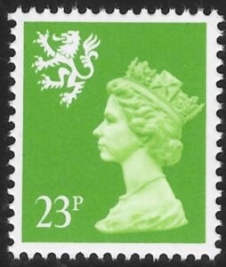 S67 23p phos. bright green Litho Questa U/M (MNH)