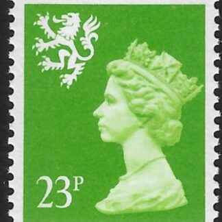 S68  23p 2B  bright green  Litho Questa  U/M (MNH)