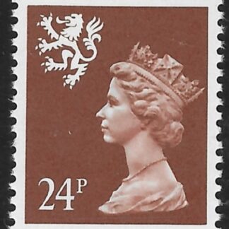 S70 24p  phos Chestnut  Litho Questa U/M (MNH)