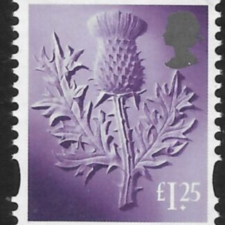 S162  £1.25 2B  thistle  (new typeface)  Litho  Cartor/ISP  U/M (MNH)