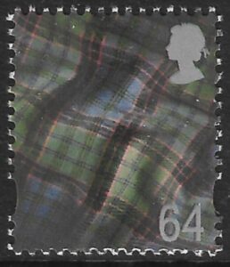 S97 64p 2B tartan Gravure Walsall U/M (MNH)