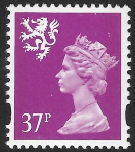 S87 37p 2B bright mauve Litho Questa U/M (MNH)
