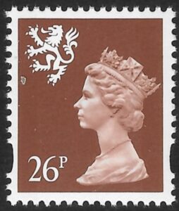 S85 26p 2b red-brown Litho Questa U/M (MNH)